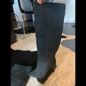 NEW BOOTS - GOLD STUDDED